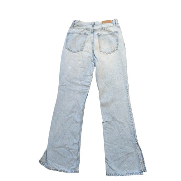 PACSUN Woman's Jeans Button Fly; 29, Longer style; Light Wash, Low rise, Flared - Picture 2 of 14